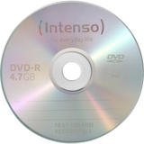 Intenso DVD-R 4,7 GB, DVD-Rohlinge 16fach, 100 Stück