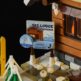 Lumibricks Skihütte, Konstruktionsspielzeug 