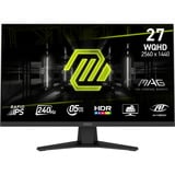 MSI MAG 274QFDE X24, Gaming-Monitor 68.6 cm (27 Zoll), schwarz, WQHD, Rapid-IPS, HDR, Adaptive-Sync, 240Hz Panel