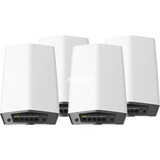 Netgear Orbi Pro WiFi 6 Tri-Band AX6000 WLAN-System, Mesh Router weiß, 1x Router, 3x Satellit