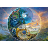 Schmidt Spiele Silva Christoph: Yin & Yang, Bergwelt, Puzzle 1000 Teile