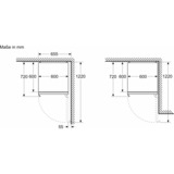 Siemens KG39NAICT iQ500, Kühl-/Gefrierkombination edelstahl/grau