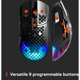 SteelSeries Aerox 5 Wireless, Gaming-Maus schwarz