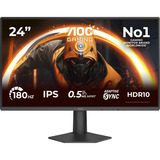 AOC 24G50F, Gaming-Monitor 60.5 cm (23.8 Zoll), schwarz, FullHD, HDMI, DP, 180Hz (OC), 144Hz Panel