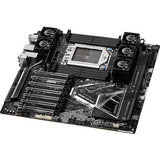 ASRock WRX90 WS EVO, Mainboard schwarz/silber