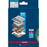 Bosch Expert Vlies-Schleifpad N880 Sehr fein A, 115x140mm, Schleifblatt rot, 2 Stück, zum Handschleifen