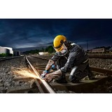 Bosch Professional Akku-Winkelschleifer GWS 18V-11 Professional solo, 18Volt blau, ohne Akku und Ladegerät, in L-BOXX