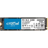 Crucial P2 2 TB, SSD PCIe 3.0 x4, NVMe, M.2 2280