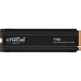 Crucial T700 2 TB, SSD schwarz, PCIe 5.0 x4, NVMe 2.0, M.2 2280, inkl. Aluminium Kühlkörper