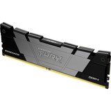 Kingston FURY DIMM 8 GB DDR4-3600 , Arbeitsspeicher schwarz, KF436C16RB2/8, Renegade, INTEL XMP