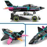 LEGO 60489 City Düsenflieger vs. Rennauto, Konstruktionsspielzeug 