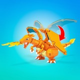 Mattel MEGA Pokémon Glumanda Evolution Set, Konstruktionsspielzeug 