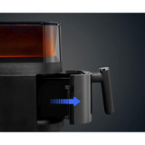 Medion Heißluftfritteuse Life X10 MD11780 XL  schwarz, 1.500 Watt, Korb 5,0 Liter