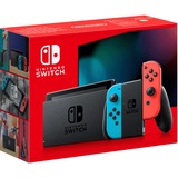 Nintendo Switch (neue Edition), Spielkonsole neon-rot/neon-blau