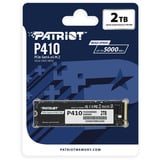 Patriot P410 2 TB, SSD PCIe 4.0 x4, NVMe 1.4, M.2 2280