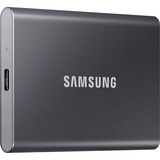 SAMSUNG Portable SSD T7 500GB, Externe SSD grau, USB-C 3.2 Gen 2 (10 Gbit/s), extern
