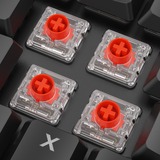 Sharkoon PureWriter W65, Tastatur schwarz, BE-Layout, Kailh Choc V2 Low Profile Red