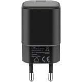 goobay USB-C Schnellladegerät Nano, PD, GaN, 45 Watt schwarz, 1x USB-C, Power Delivery 3.0