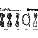 iiyama ProLite TF5039AS-B1AG, Public Display schwarz (matt), UltraHD/4K, VA, Touchscreen