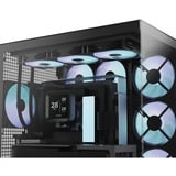 APNX V2-F-BK-v1, Tower-Gehäuse schwarz, Tempered Glass x 3