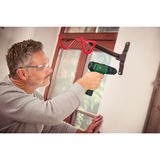 Bosch Heimwerken & Garten Akku-Schlagbohrschrauber EasyImpact 1200 + Bit- und Bohrer-Set grün/schwarz, 2x Li-Ionen Akku 1,5Ah, Koffer