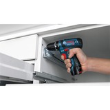 Bosch Professional Akku-Bohrschrauber GSR 12V-15 Professional, 12Volt blau/schwarz, 2x Li-Ionen Akku 2,0Ah, 25 Bits