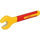Bosch Professional VDE Einmaulschlüssel 17mm Professional, Schraubenschlüssel rot/gelb