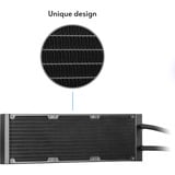 Chieftec ICEBERG PRO 360 DARK, Wasserkühlung schwarz