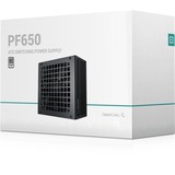 DeepCool PF650 650W, PC-Netzteil schwarz, 2x PCIe, 650 Watt