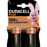 Duracell Plus C, Batterie 2 Stück, C
