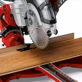 EINHELL Zug-Kapp-und Gehrungssäge TC-SM 2131/1 Dual, Kapp- und Gehrungssäge rot/schwarz, 1.500 Watt