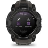 Garmin Instinct 3 - 50 mm, AMOLED, Smartwatch Black, Silikon-Armband