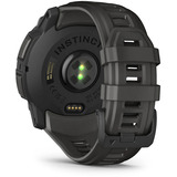 Garmin Instinct 3 - 50 mm, AMOLED, Smartwatch Black, Silikon-Armband