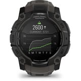 Garmin Instinct 3 - 50 mm, AMOLED, Smartwatch Black, Silikon-Armband
