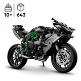 LEGO 42170 Technic Kawasaki Ninja H2R Motorrad, Konstruktionsspielzeug 