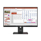 Lenovo ThinkVision T27-40, LED-Monitor 68.6 cm (27 Zoll), schwarz, FullHD, IPS, USB-Hub, VGA, HDMI, DP, 120Hz Panel