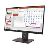 Lenovo ThinkVision T27-40, LED-Monitor 68.6 cm (27 Zoll), schwarz, FullHD, IPS, USB-Hub, VGA, HDMI, DP, 120Hz Panel