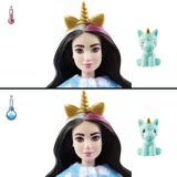 Mattel Barbie Cutie Reveal Traumland Fantasie Puppe Einhorn und 10 Überraschungen 
