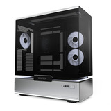 Montech F738 Vision, Tower-Gehäuse silber, Tempered Glass x 2