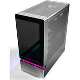 Montech F738 Vision, Tower-Gehäuse silber, Tempered Glass x 2