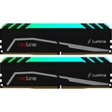 Mushkin DIMM 32 GB DDR4-4133 (2x 16 GB) Dual-Kit, Arbeitsspeicher schwarz, MLA4C413KOOP16GX2, Redline Lumina RGB, INTEL XMP