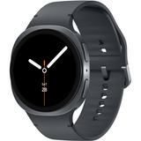 SAMSUNG Galaxy Watch8, Smartwatch grau, 40 mm, LTE, Sport Band S/M