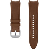 SAMSUNG Hybrid Leather Band, Uhrenarmband braun, Samsung Galaxy Watch4, 20 mm, M/L