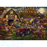 Schmidt Spiele Thomas Kinkade Studios: Disney - Mickey & Minnie Pumpkin Festival, Puzzle 1000 Teile