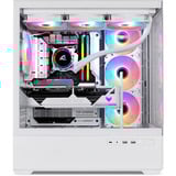 Sharkoon AK6 RGB    , Tower-Gehäuse weiß, Tempered Glass x 2