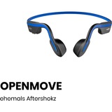 Shokz OpenMove, Kopfhörer blau/schwarz, Bluetooth, USB-C