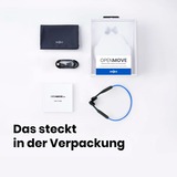 Shokz OpenMove, Kopfhörer blau/schwarz, Bluetooth, USB-C