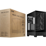 ASUS A31 PLUS TG ARGB , Tower-Gehäuse schwarz, Tempered Glass x 2