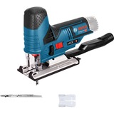 Bosch Akku-Stichsäge GST 12V-70 solo Professional, 12 Volt blau, ohne Akku und Ladegerät, in L-BOXX