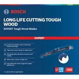 Bosch Professional EXPERT Säbelsägeblatt ‘Tough Wood’ S 1142 KHM, 10 Stück Länge 225mm